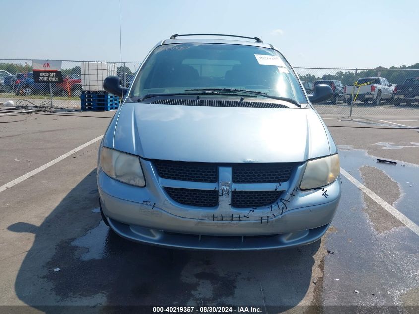 2003 Dodge Caravan Se VIN: 1D4GP25R83B255116 Lot: 40219357