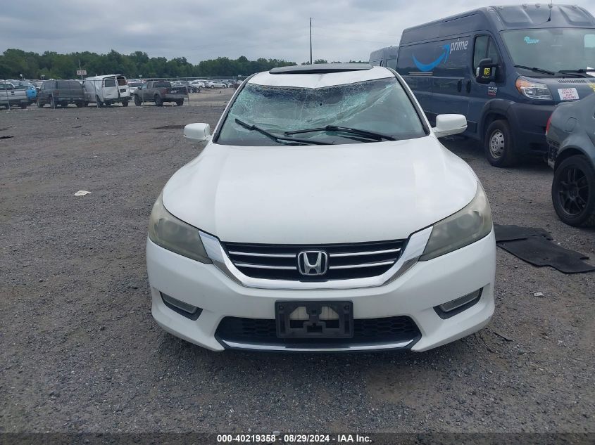 2013 Honda Accord Ex-L V-6 VIN: 1HGCR3F82DA013058 Lot: 40219358