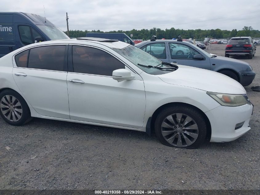 2013 Honda Accord Ex-L V-6 VIN: 1HGCR3F82DA013058 Lot: 40219358