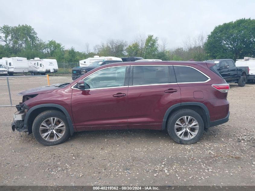 2016 Toyota Highlander Le Plus V6 VIN: 5TDBKRFH6GS314652 Lot: 40219362