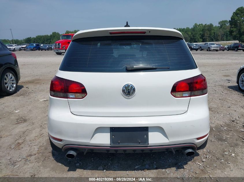 2012 Volkswagen Gti 2-Door VIN: WVWEV7AJ5CW047226 Lot: 40219395