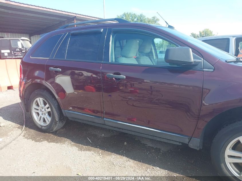 2011 Ford Edge Se VIN: 2FMDK3GCXBBA24834 Lot: 40219401