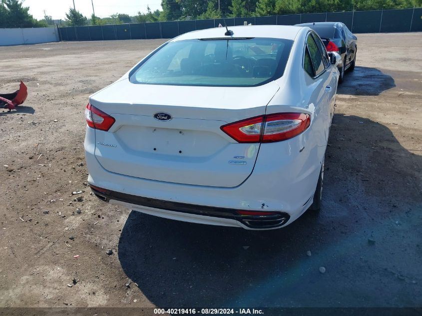 2014 Ford Fusion Se VIN: 3FA6P0H90ER258735 Lot: 40219416