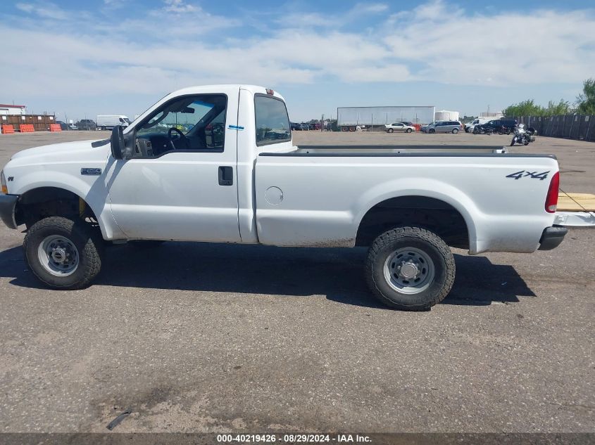 2003 Ford F-250 Xl/Xlt VIN: 1FTNF21S83EB92162 Lot: 40219426