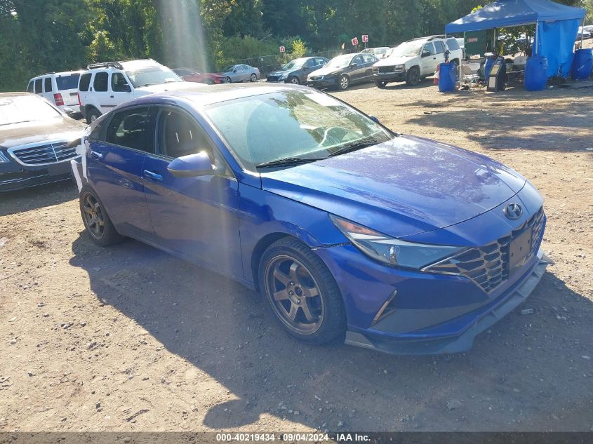 5NPLN4AG7MH043356 2021 HYUNDAI ELANTRA - Image 1