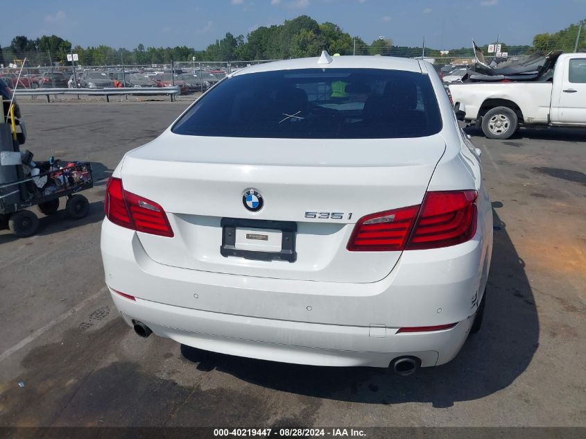 2013 BMW 535I VIN: WBAFR7C50DC826218 Lot: 40219447