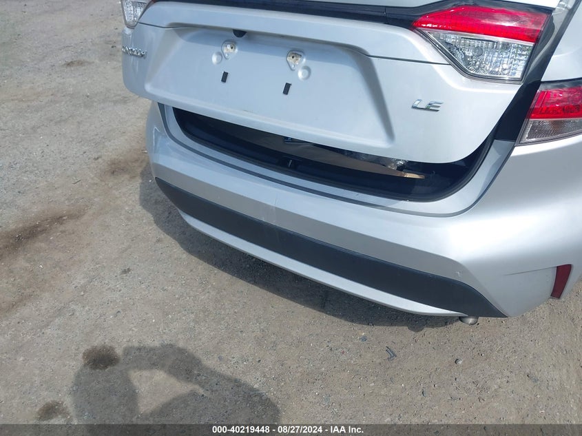 VIN 5YFEPMAE2MP230637 2021 TOYOTA COROLLA LE