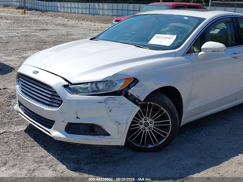 2016 Ford Fusion Se VIN: 3FA6P0HDXGR296836 Lot: 40219502