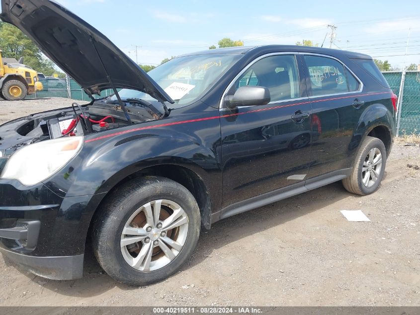 2013 Chevrolet Equinox Ls VIN: 2GNFLCEK8D6150164 Lot: 40219511