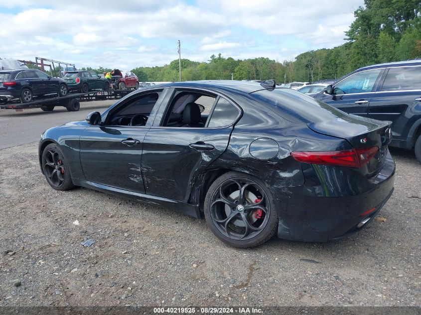 2017 Alfa Romeo Giulia Ti Awd VIN: ZARFAEENXH7542658 Lot: 40219525