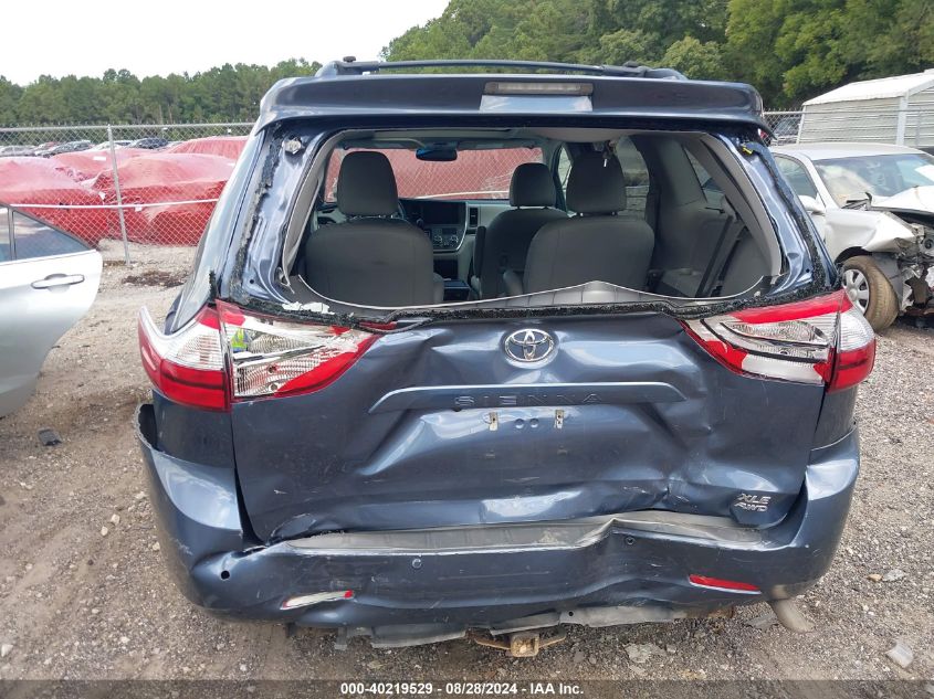 2016 Toyota Sienna Xle Premium 7 Passenger VIN: 5TDDK3DC7GS139129 Lot: 40219529