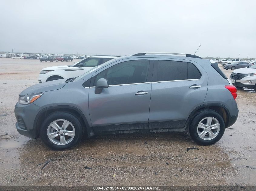 2019 Chevrolet Trax Lt VIN: KL7CJLSBXKB847378 Lot: 40219534