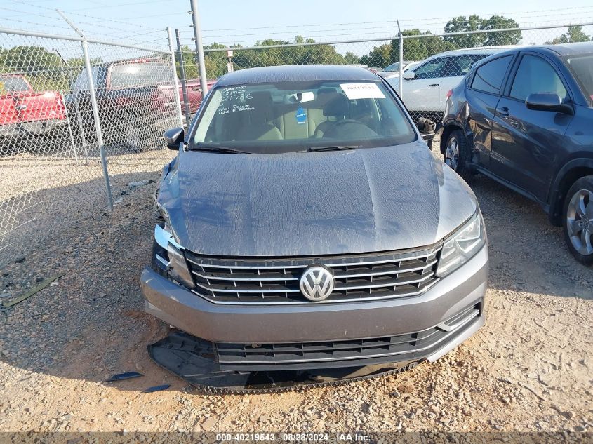 2017 Volkswagen Passat 1.8T S VIN: 1VWAT7A37HC021786 Lot: 40219543