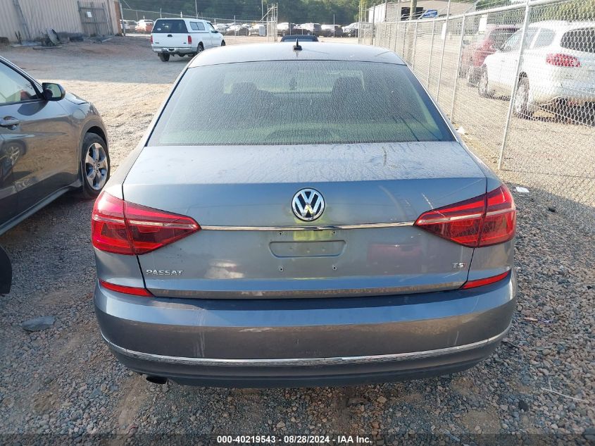 2017 Volkswagen Passat 1.8T S VIN: 1VWAT7A37HC021786 Lot: 40219543