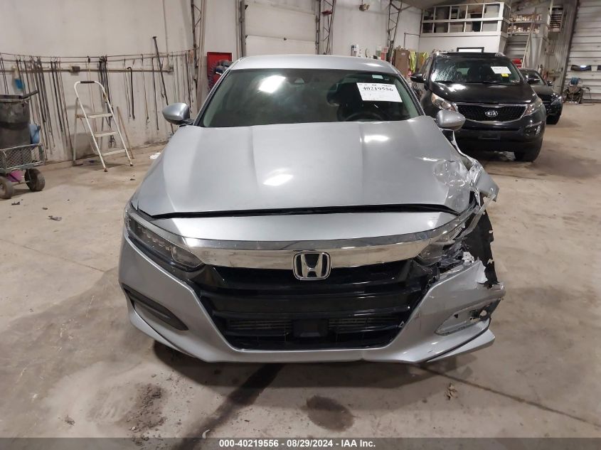 2018 Honda Accord Lx VIN: 1HGCV1F10JA217596 Lot: 40219556