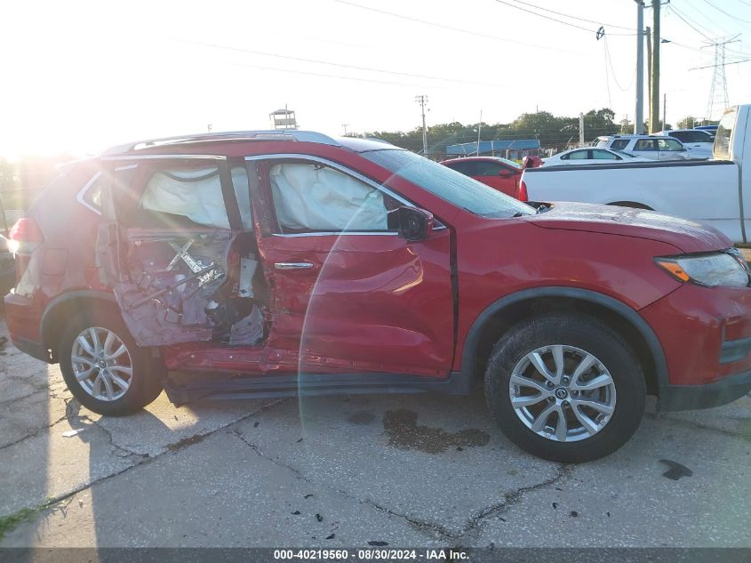 2017 Nissan Rogue Sv VIN: JN8AT2MV5HW267774 Lot: 40219560