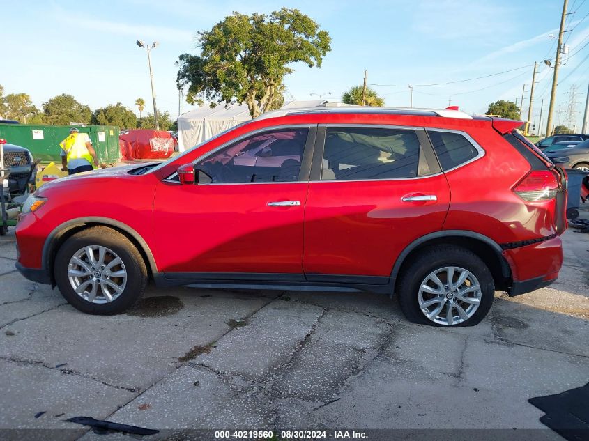 2017 Nissan Rogue Sv VIN: JN8AT2MV5HW267774 Lot: 40219560