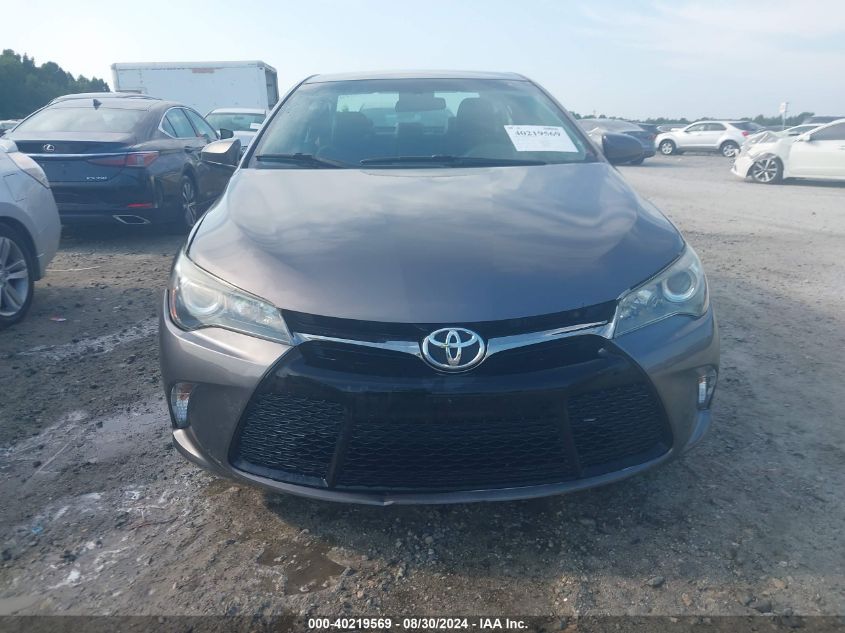 2016 Toyota Camry Se VIN: 4T1BF1FK9GU245139 Lot: 40219569