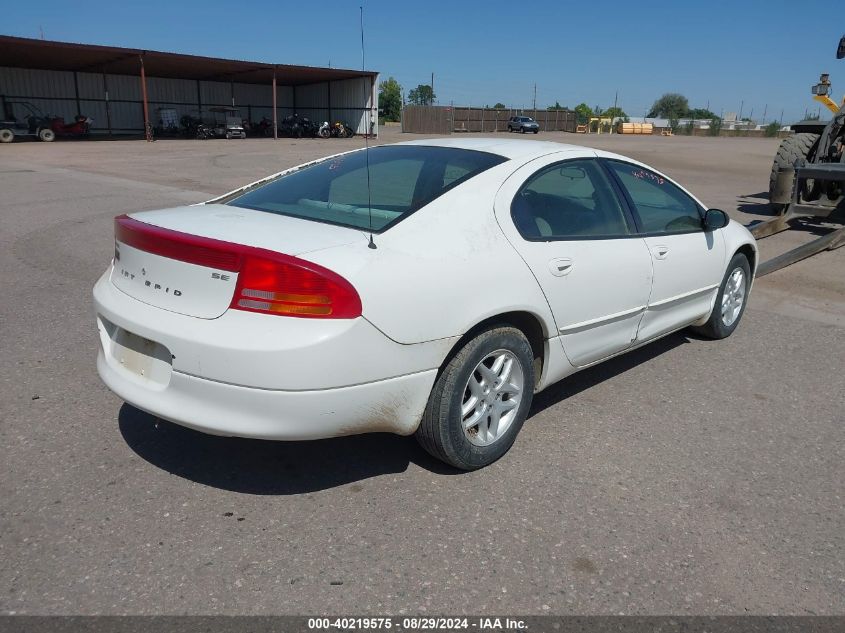 2B3HD46R24H619920 2004 Dodge Intrepid Se