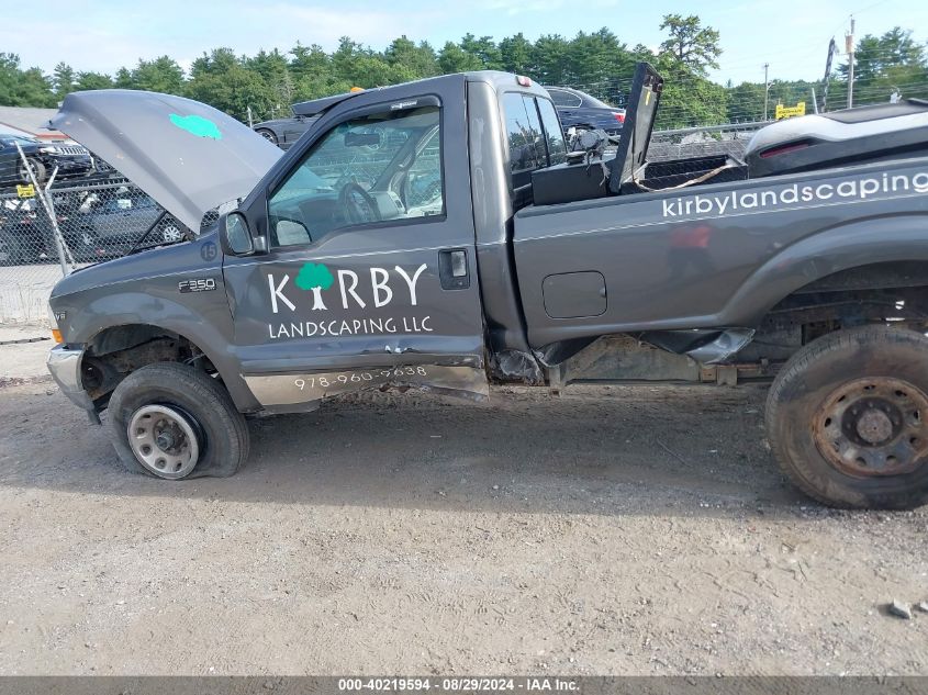 2002 Ford F-350 Xl/Xlt VIN: 1FTSF31L12EA36187 Lot: 40219594