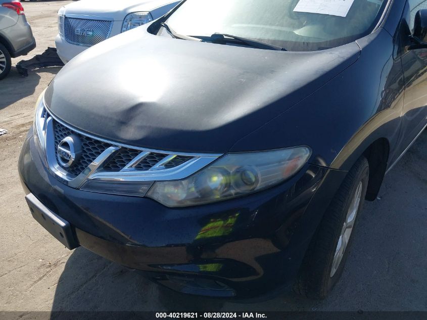 2014 Nissan Murano Sv VIN: JN8AZ1MU2EW415066 Lot: 40219621