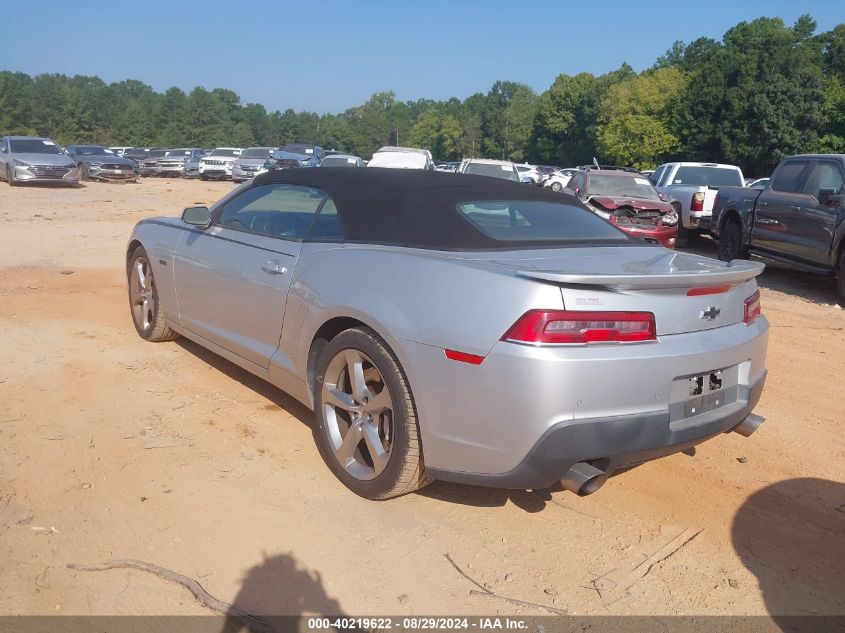 2015 CHEVROLET CAMARO 2SS - 2G1FK3DJ7F9252960