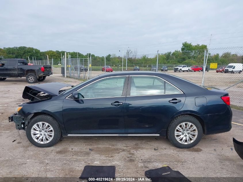 2012 Toyota Camry Le VIN: 4T4BF1FK3CR161656 Lot: 40219624