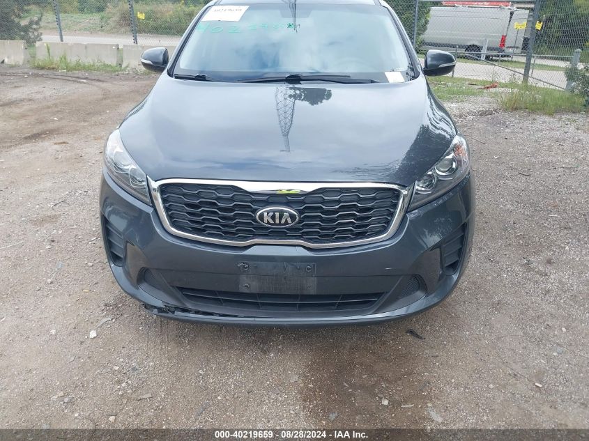 2020 Kia Sorento 2.4L Lx VIN: 5XYPGDA35LG649382 Lot: 40219659