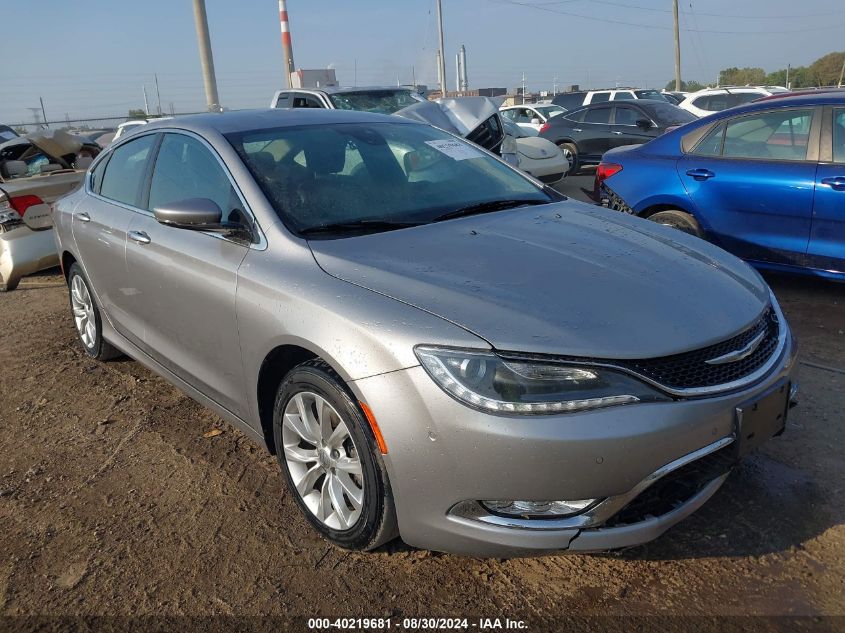 VIN 1C3CCCCB7FN760784 2015 CHRYSLER 200 no.1