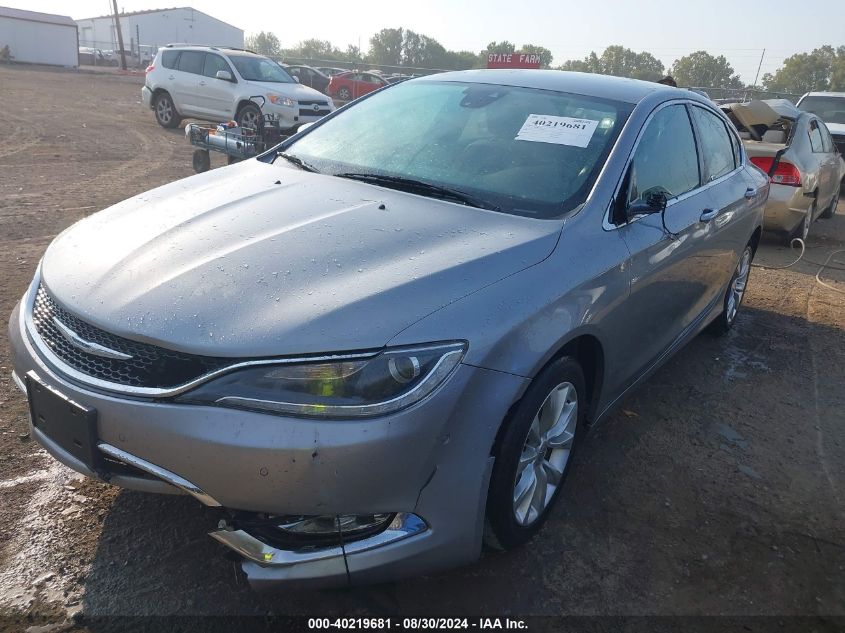 VIN 1C3CCCCB7FN760784 2015 CHRYSLER 200 no.2