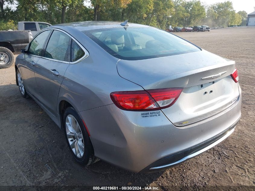 VIN 1C3CCCCB7FN760784 2015 CHRYSLER 200 no.3