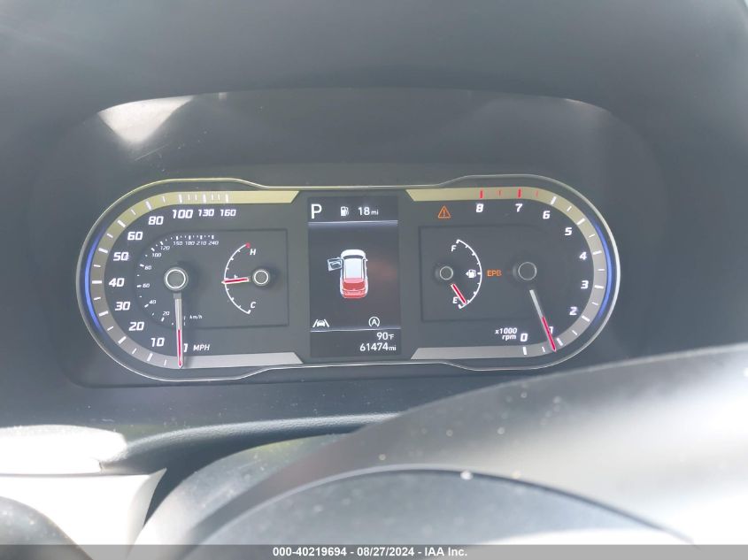 2022 Hyundai Tucson Sel VIN: 5NMJB3AEXNH004073 Lot: 40219694