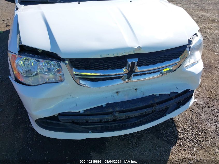 2015 Dodge Grand Caravan Se/Sxt VIN: 2C4RDGBGXFR640245 Lot: 40219695