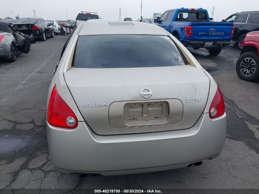 2005 Nissan Maxima 3.5 Se VIN: 1N4BA41E15C811924 Lot: 40219700