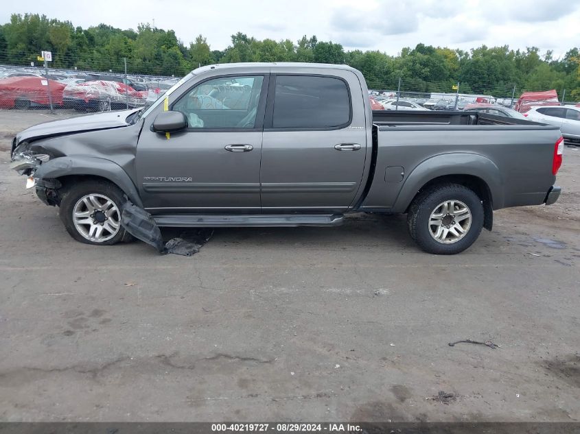 2006 Toyota Tundra Limited V8 VIN: 5TBDT48116S518324 Lot: 40219727