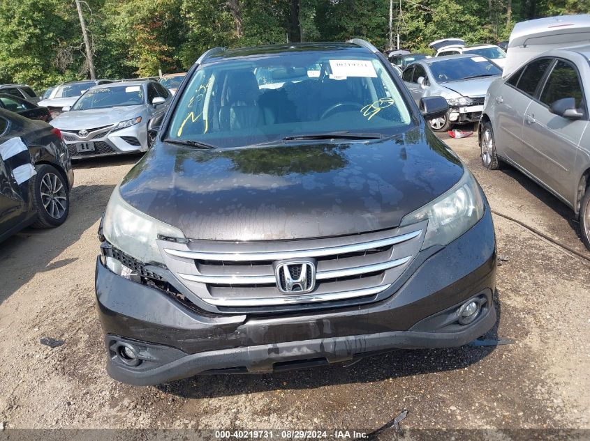 2014 Honda Cr-V Ex-L VIN: 5J6RM4H74EL031188 Lot: 40219731