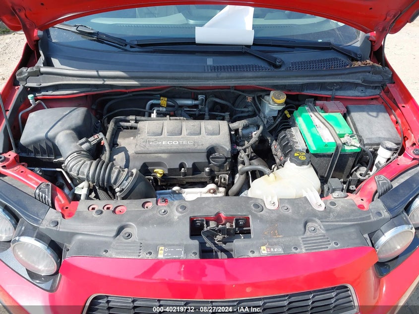 2013 Chevrolet Sonic Lt Auto VIN: 1G1JC6SB8D4163905 Lot: 40219732