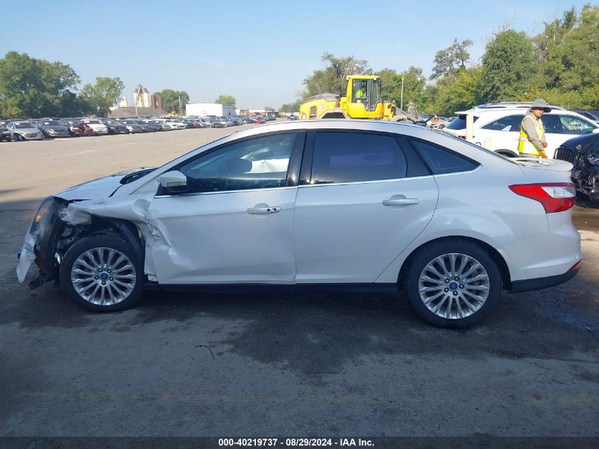 2012 Ford Focus Titanium VIN: 1FAHP3J21CL210292 Lot: 40219737