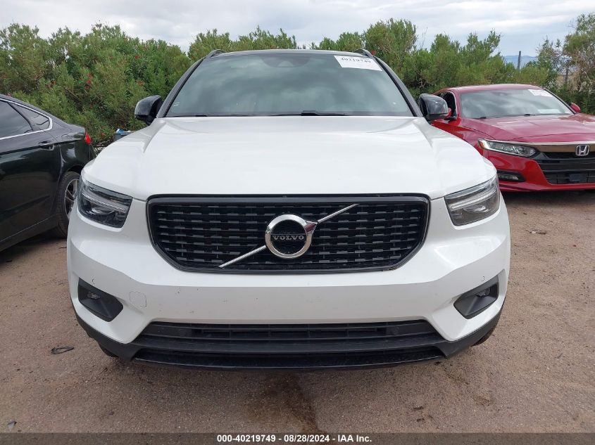 2021 Volvo Xc40 T5 R-Design VIN: YV4162UMXM2534612 Lot: 40219749