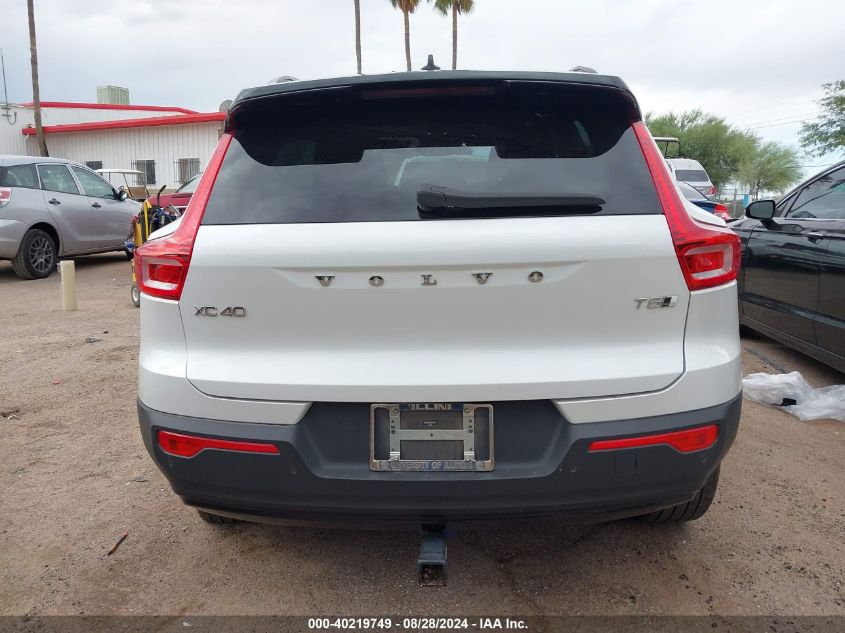 2021 Volvo Xc40 T5 R-Design VIN: YV4162UMXM2534612 Lot: 40219749