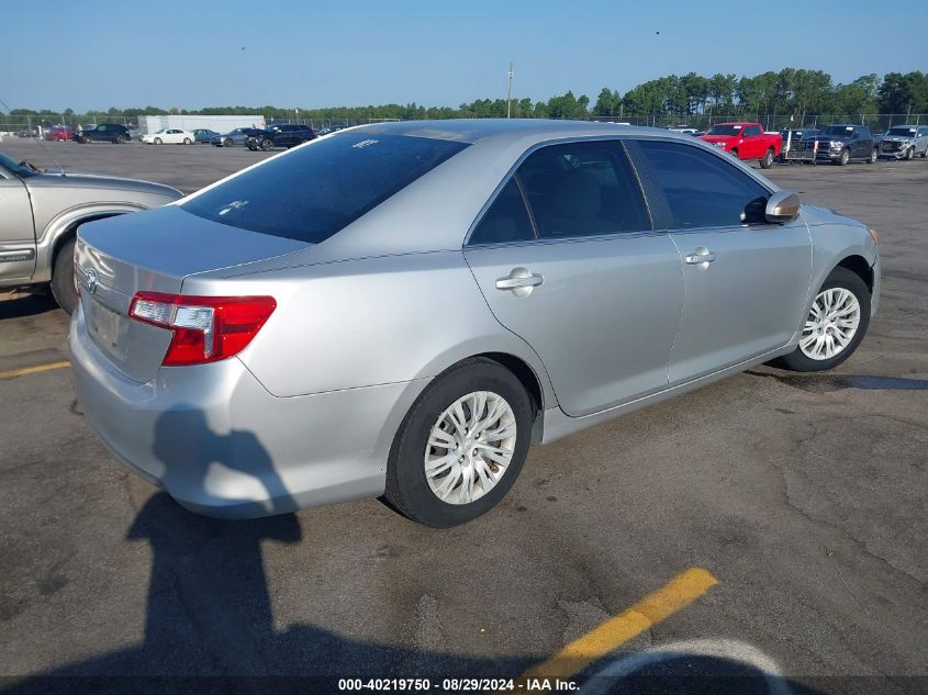 2012 Toyota Camry L/Le/Se/Se Limited Edition/Xle VIN: 4T1BF1FK5CU835147 Lot: 40219750