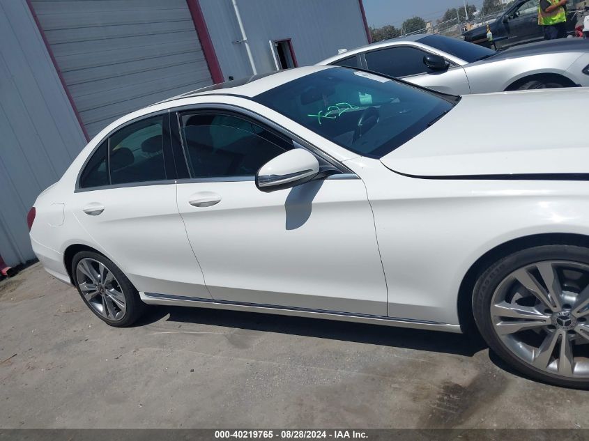 2018 Mercedes-Benz C 300 VIN: 55SWF4JB6JU274403 Lot: 40219765