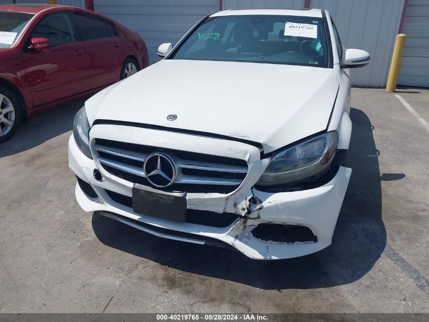 2018 Mercedes-Benz C 300 VIN: 55SWF4JB6JU274403 Lot: 40219765