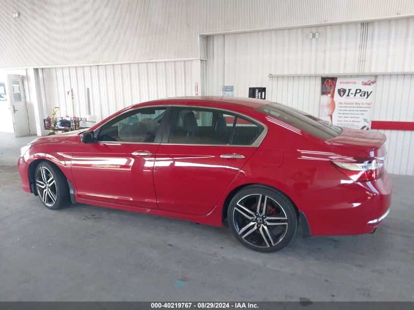 2016 Honda Accord Sport VIN: 1HGCR2F60GA234462 Lot: 40219767