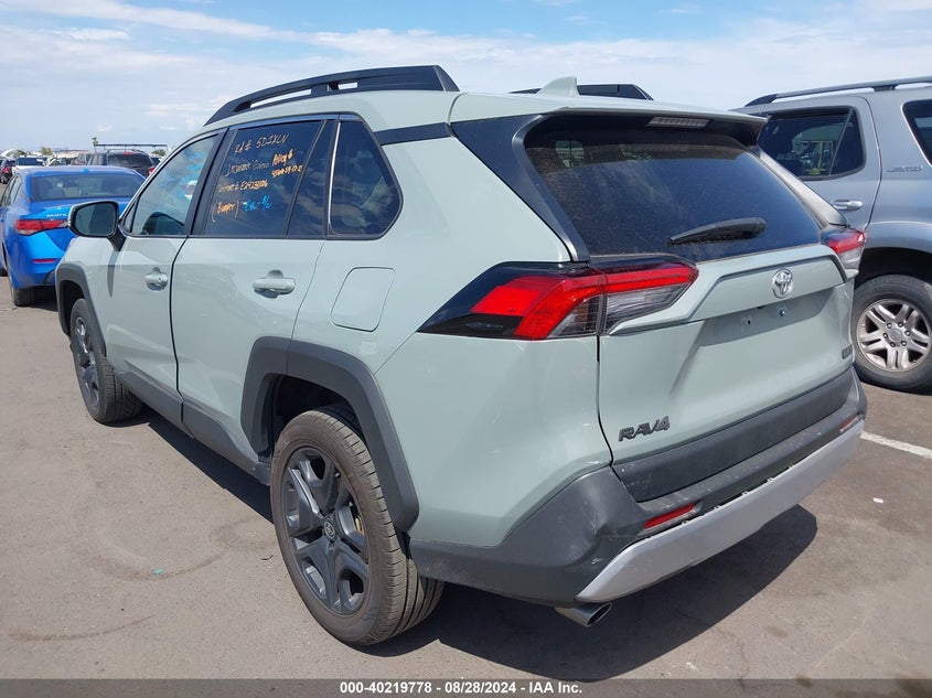 VIN 2T3J1RFV1NW276389 2022 TOYOTA RAV4 ADVENTURE