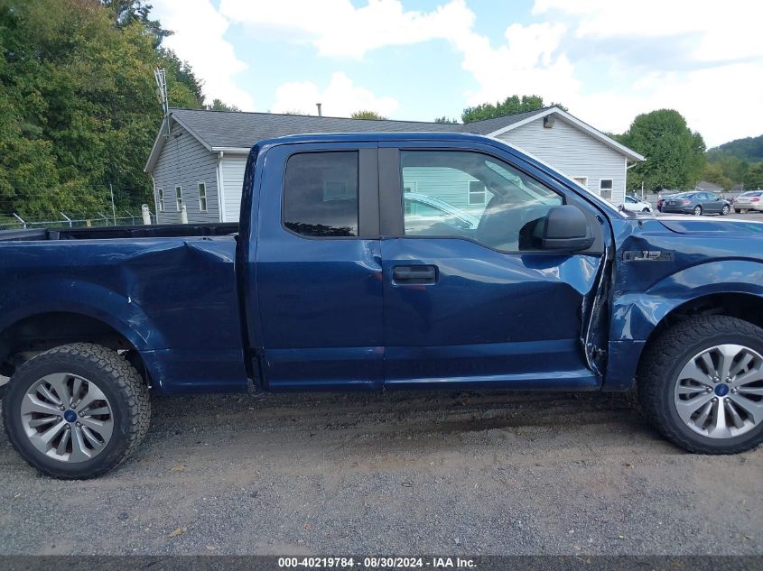 2018 Ford F-150 Xl VIN: 1FTFX1EG8JFB10262 Lot: 40219784