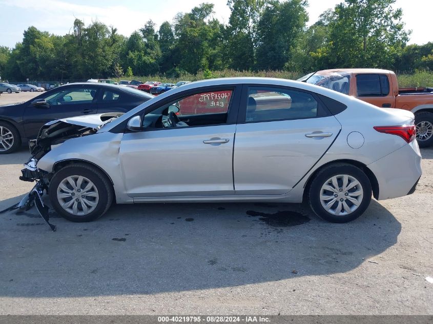 2022 Hyundai Accent Se VIN: 3KPC24A62NE157562 Lot: 40219795