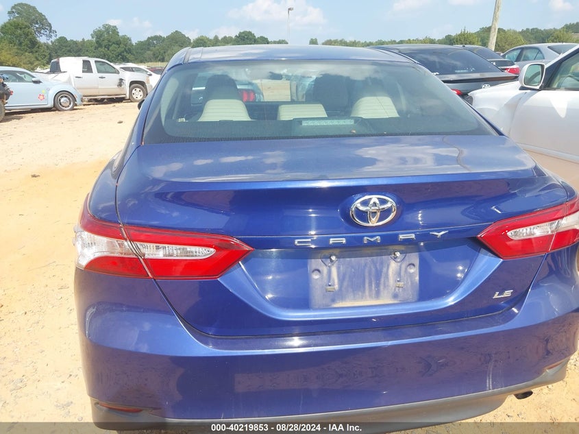 2018 TOYOTA CAMRY LE - 4T1B11HK4JU660582