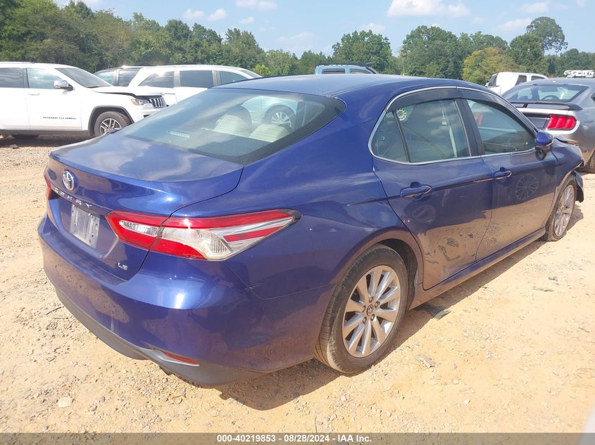 2018 TOYOTA CAMRY LE - 4T1B11HK4JU660582