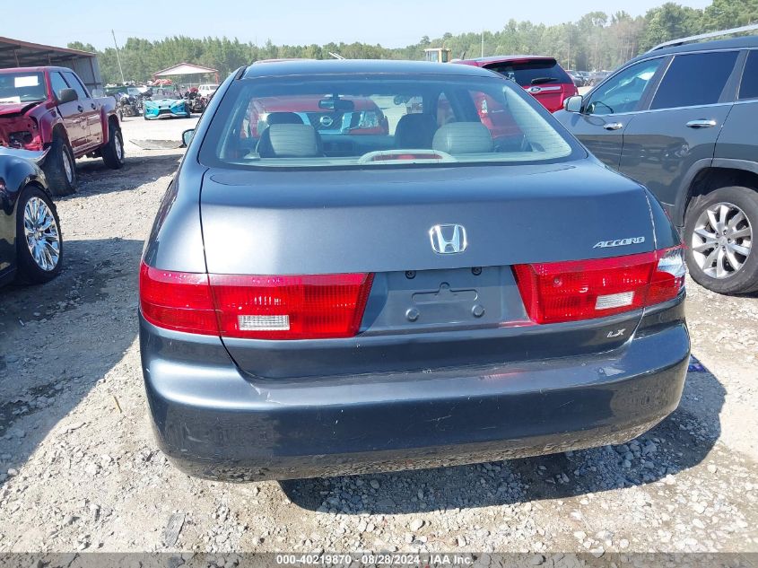 2005 Honda Accord 2.4 Lx VIN: 1HGCM56455A054731 Lot: 40219870